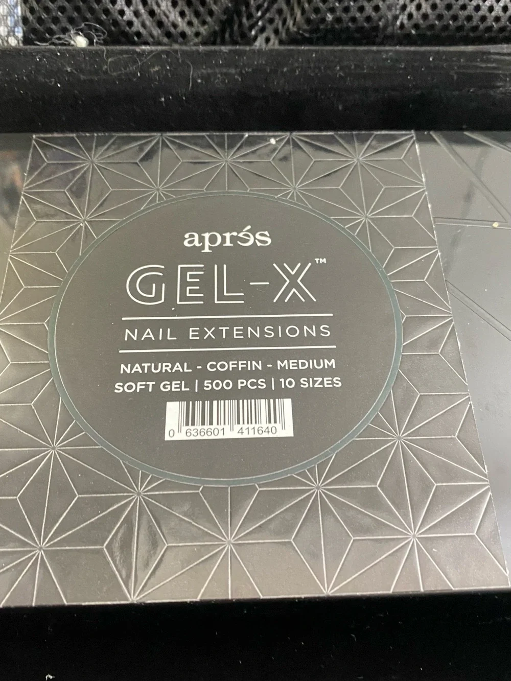 après Portable Gel Nail Kit in Black & Gold